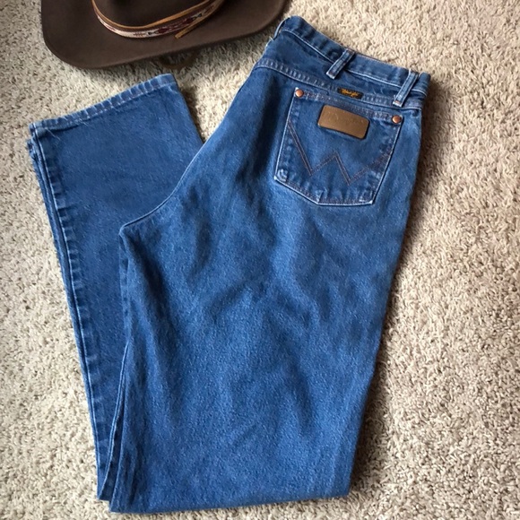 wrangler cowboy cut prewashed jeans